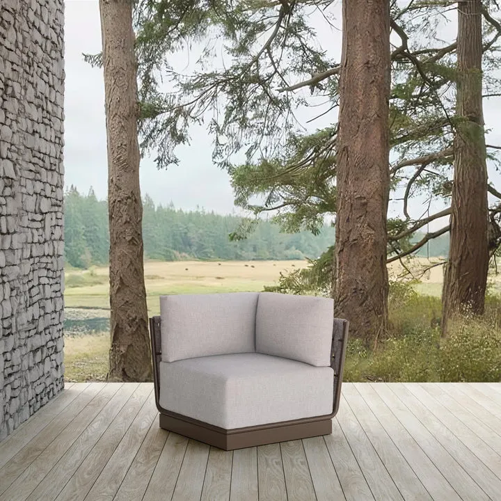 Maui Sectional Sofa- Bronze