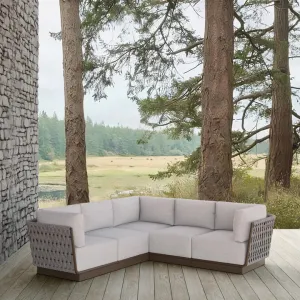 Maui Sectional Sofa- Bronze