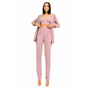 Mauve Wide Leg Pants
