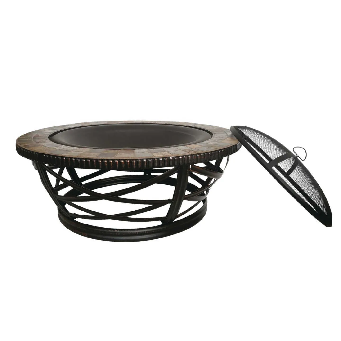 McKinley 40 In. Round Wood Burning Fire Pit