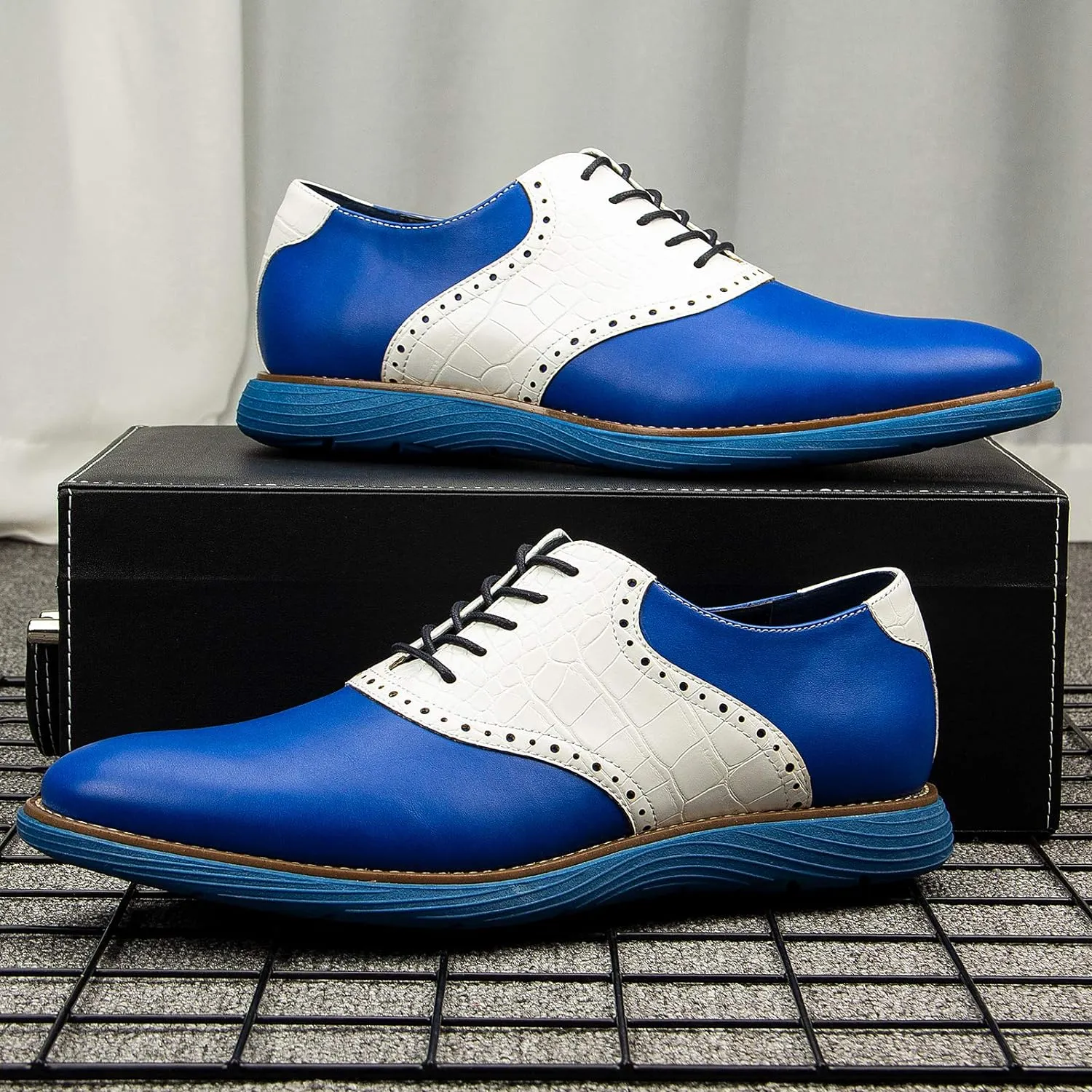 Meijiana Men's Oxford Shoes Casual Shoes for Men Casual Dress Shoes for Men