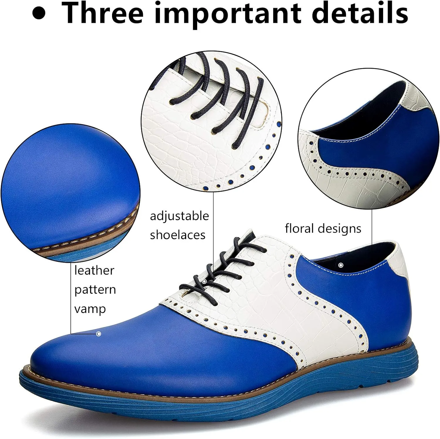 Meijiana Men's Oxford Shoes Casual Shoes for Men Casual Dress Shoes for Men