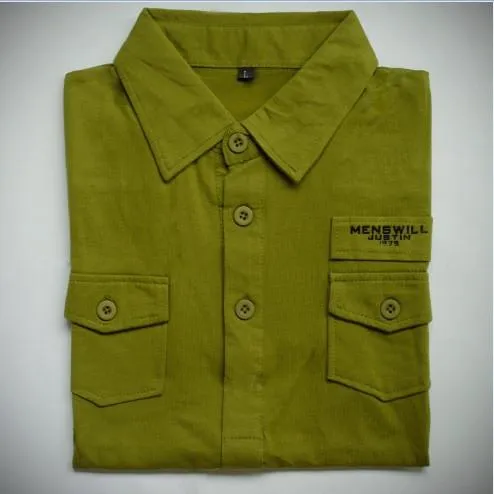 Men's Casual Short Sleeve Dress Shirt