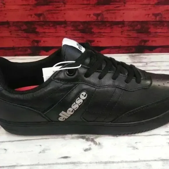 Mens Ellesse Shoes Low Top Black Colorway sz 10