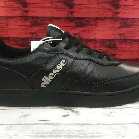 Mens Ellesse Shoes Low Top Black Colorway sz 10