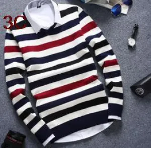 Men's Fashion V-Neck Sweater