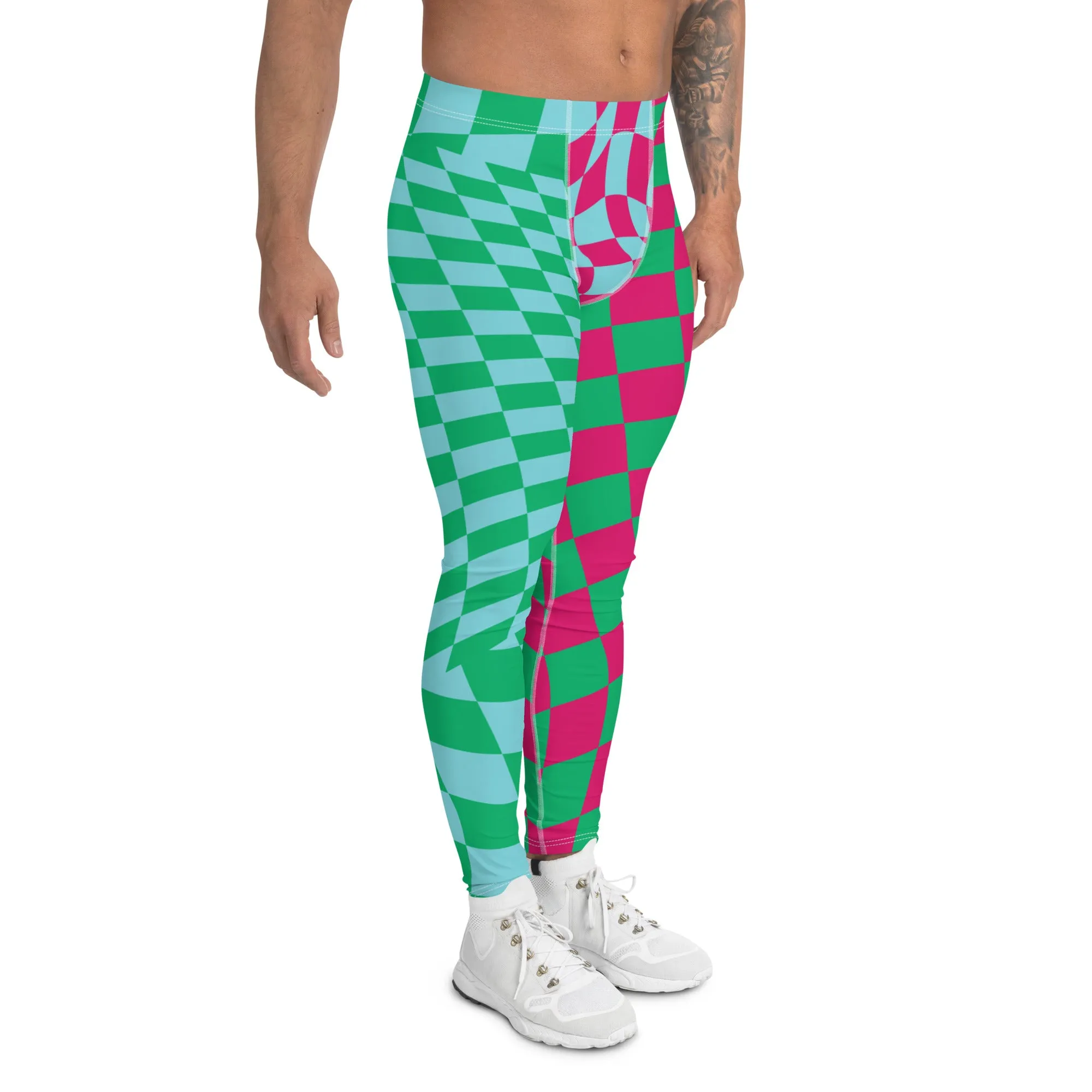 Mens Leggings, Pro Wrestling Harlequin