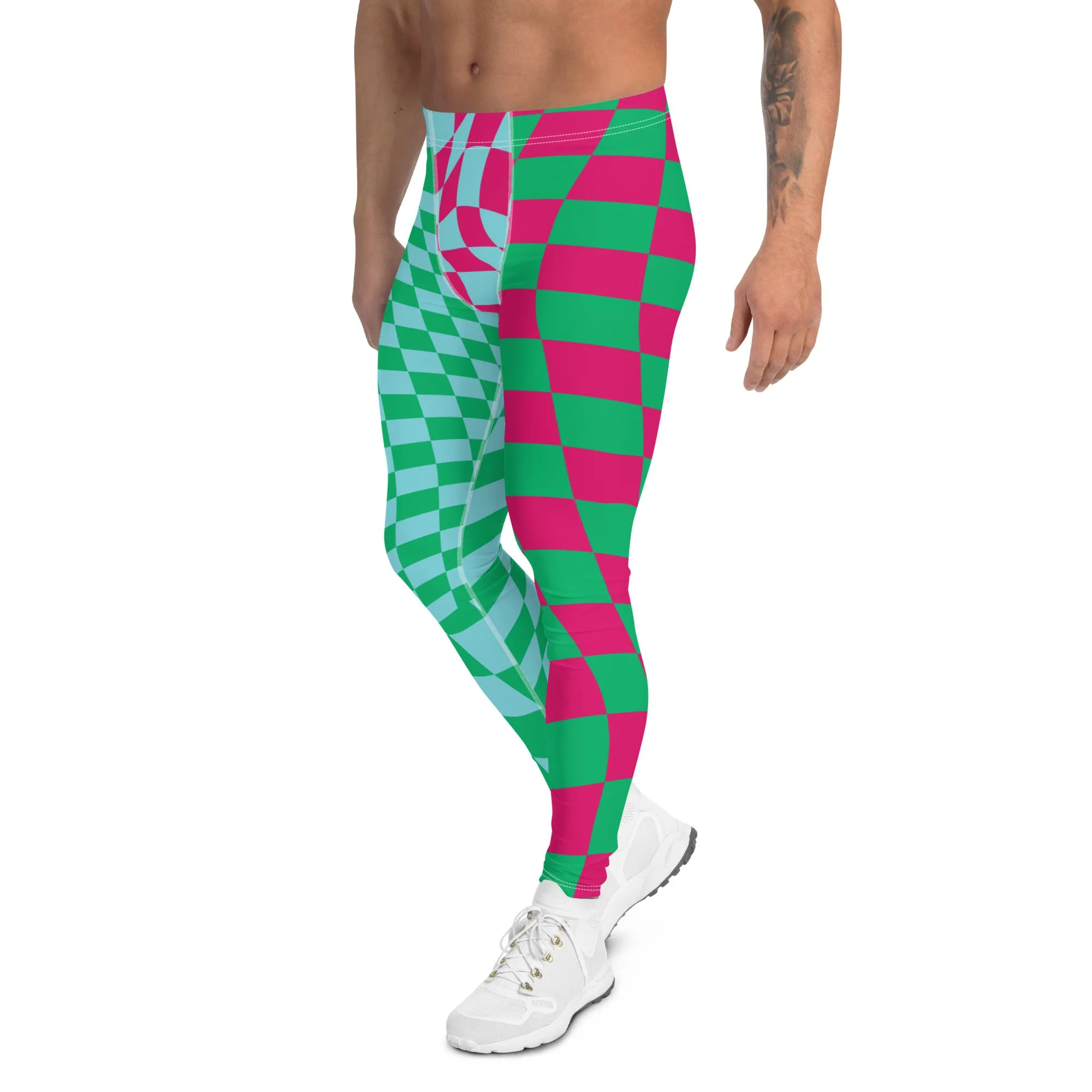 Mens Leggings, Pro Wrestling Harlequin