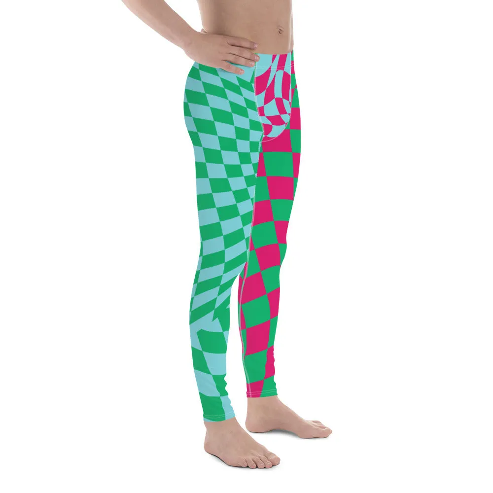 Mens Leggings, Pro Wrestling Harlequin
