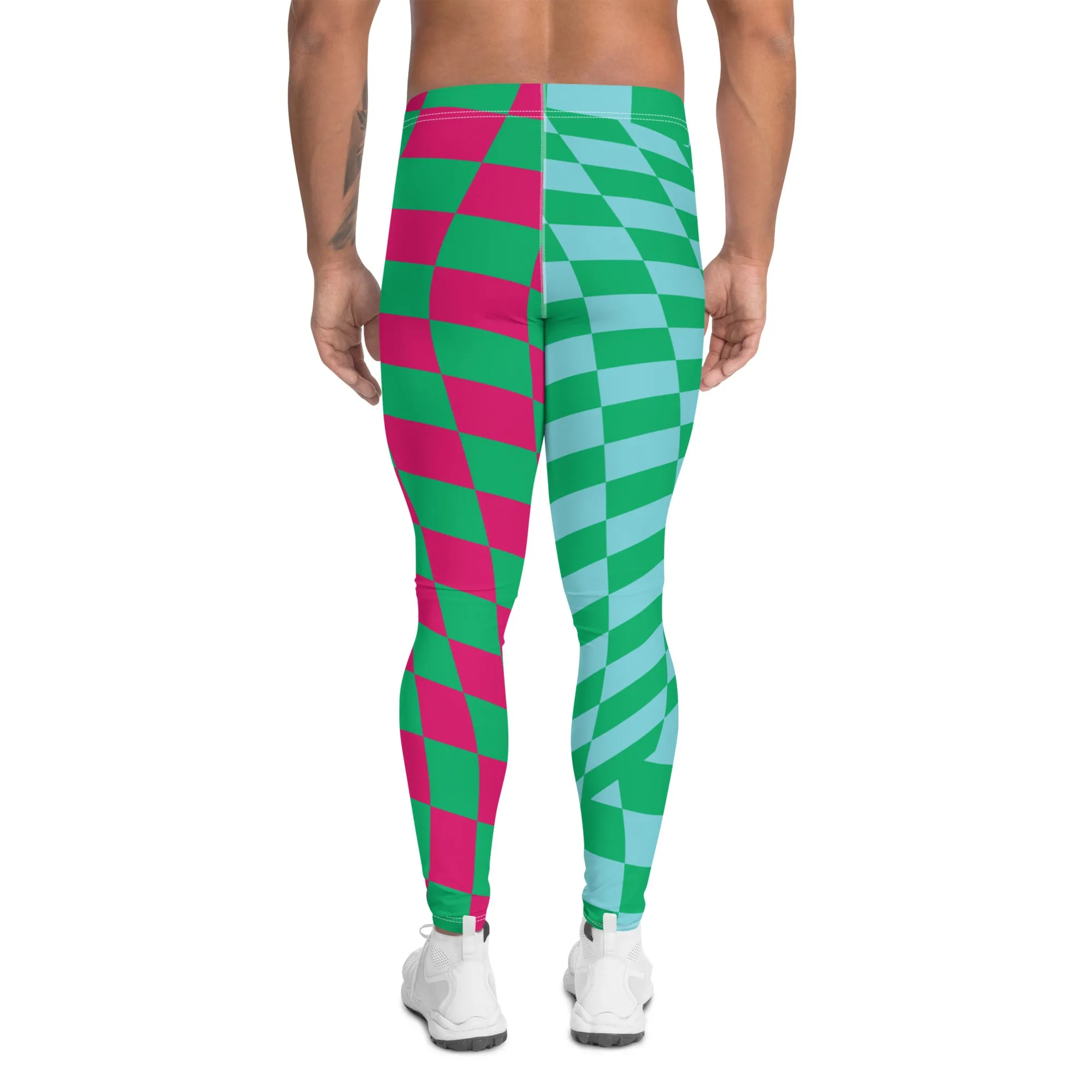 Mens Leggings, Pro Wrestling Harlequin