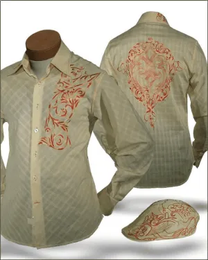 Men's New Fashion Angelino Shirts Giorgio Yellow