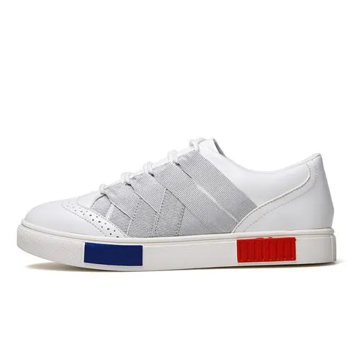 Men's Stripe Desiger Low Tops