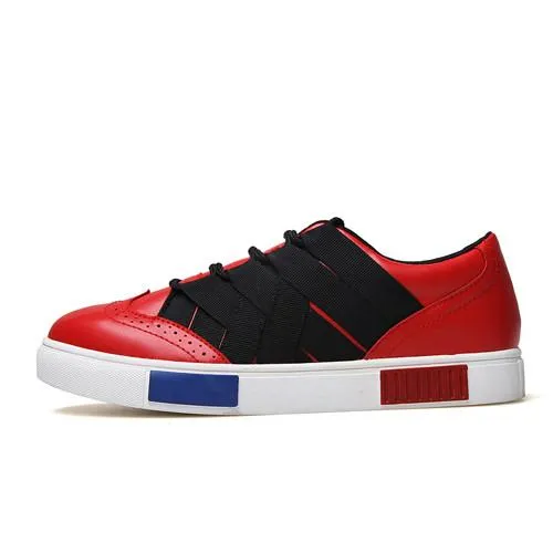 Men's Stripe Desiger Low Tops
