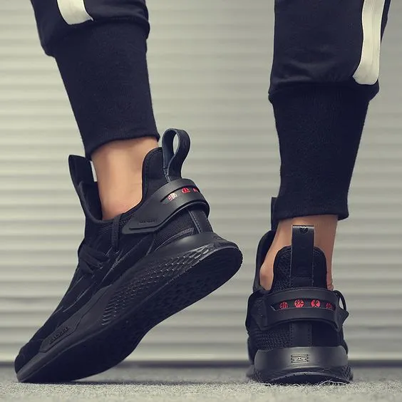 Men's Trendy Crane Printed Sneaker Shoes