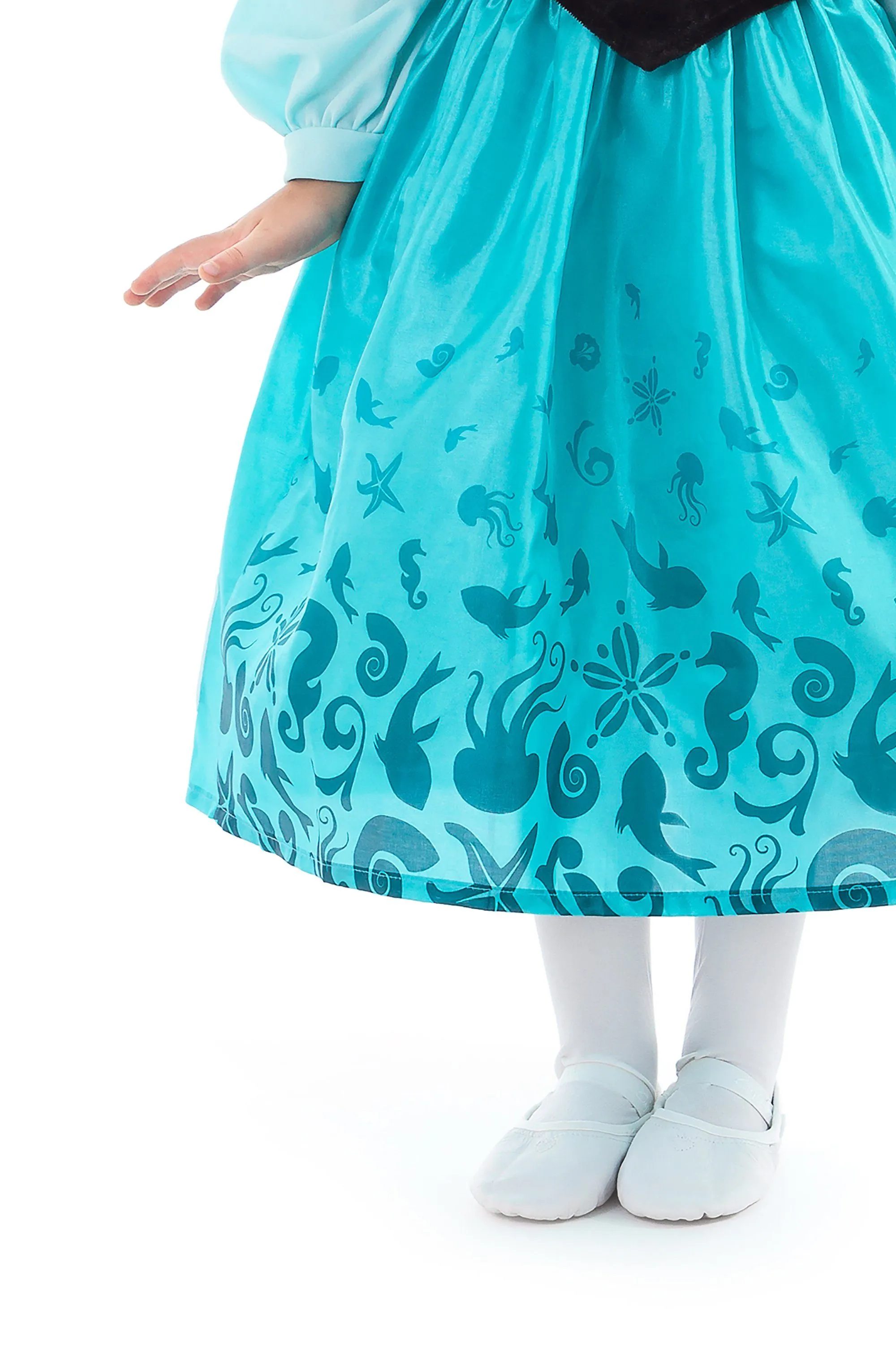 Mermaid Day Dress with Bow