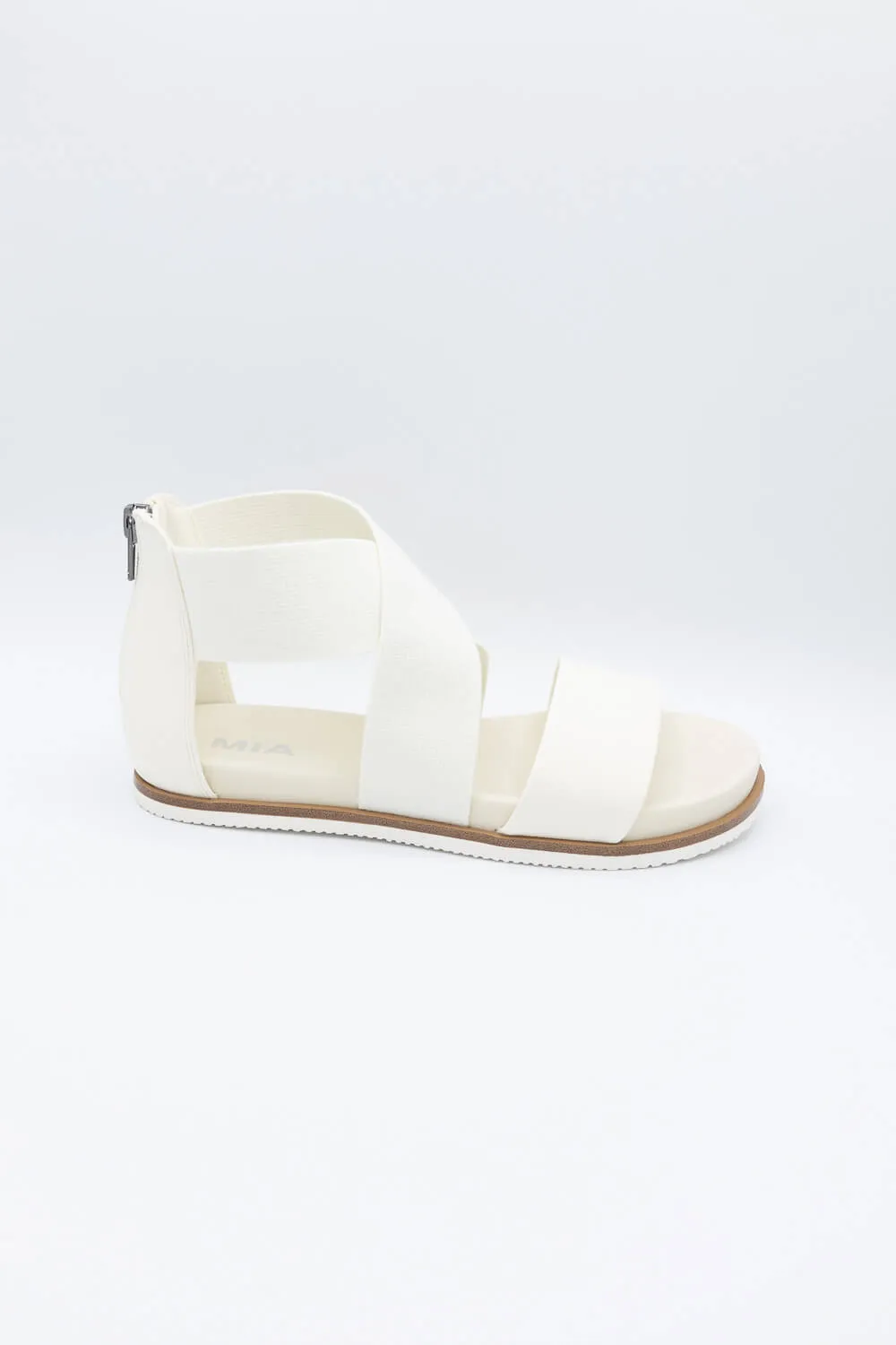 MIA Valuna X-Cross Sandals for Women in Taupe | GS1424509-ICE