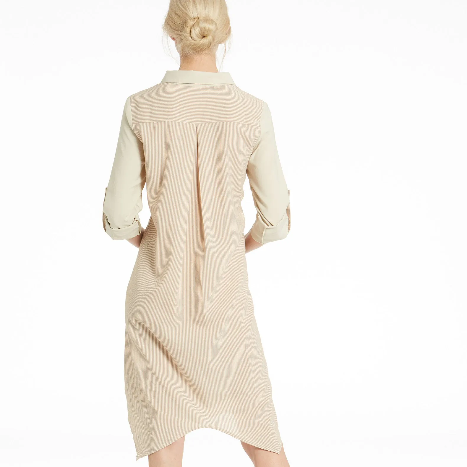 Military Goddess Shirt Dress