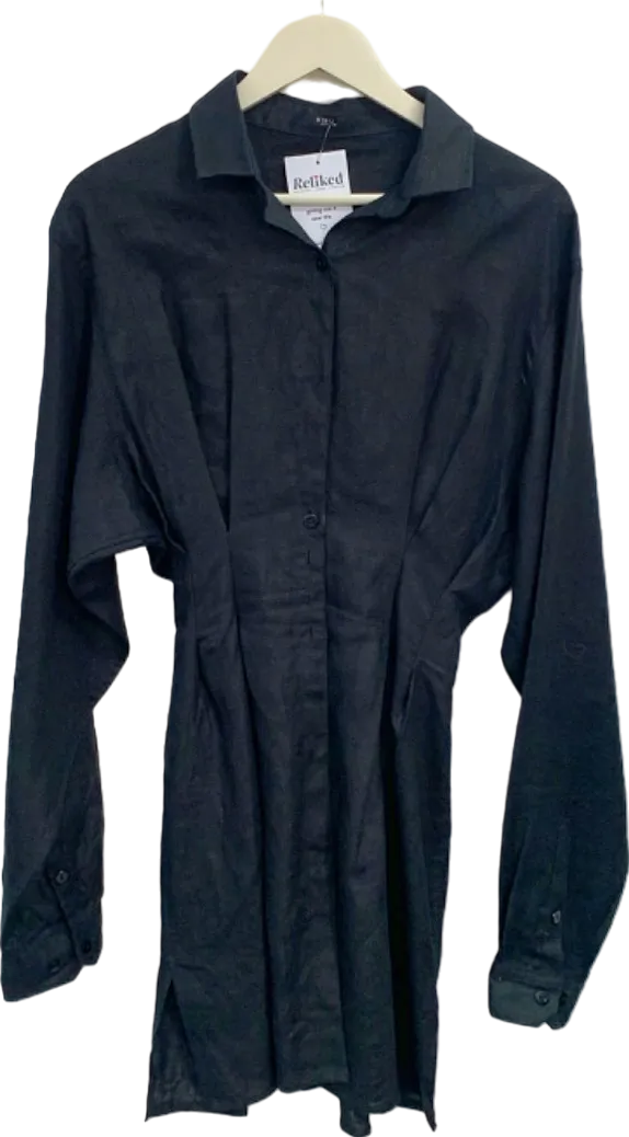 Mimii Black Long Sleeve Dress UK XS