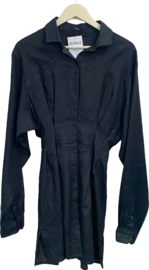 Mimii Black Long Sleeve Dress UK XS