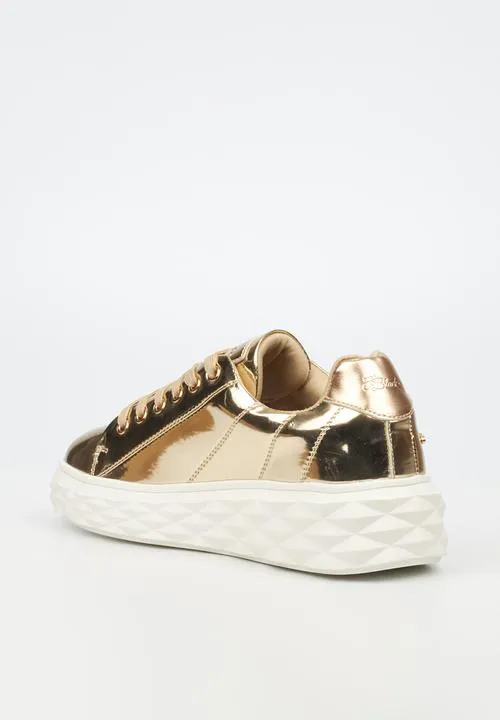Miss Black Women's Choo 1 Sneakers Gold