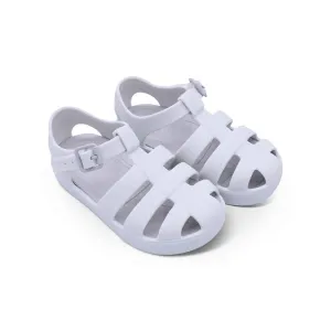 'Monaco' Boys Matt Grey Jelly Sandals