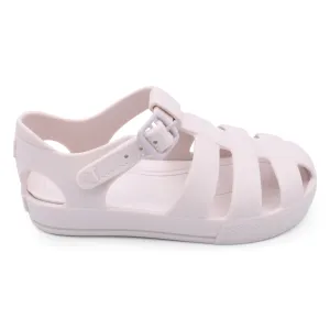 'Monaco' Unisex Matt Beige Jelly Sandals