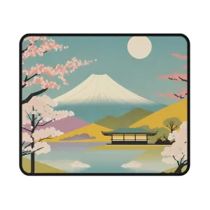 Moonlit Fuji Non-Slip Gaming Mouse Pad - Perfect for Gamers and Home Offices