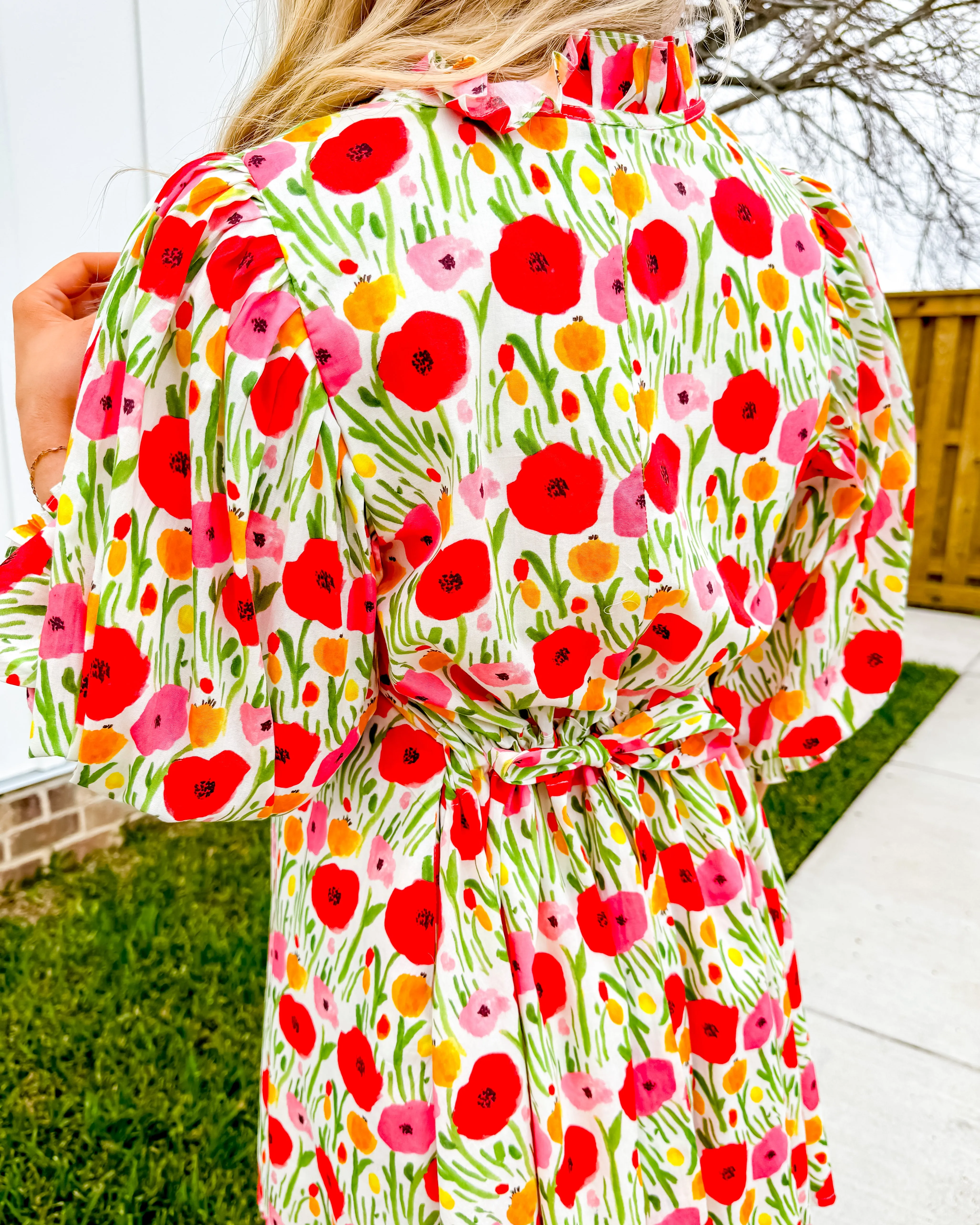 Multi Color Poppy Mini Dress