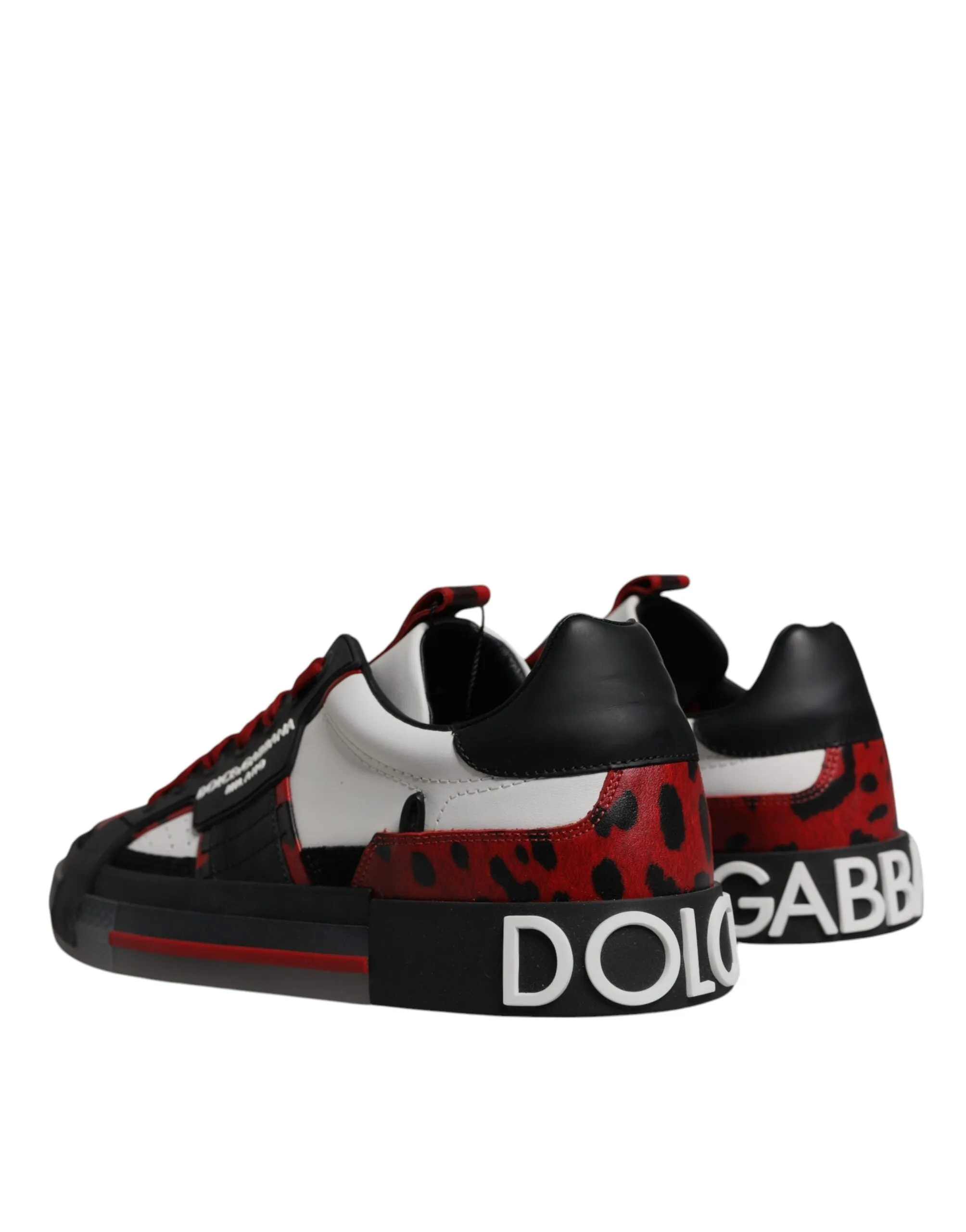Multicolor Low Top Leopard Men Sneakers Shoes