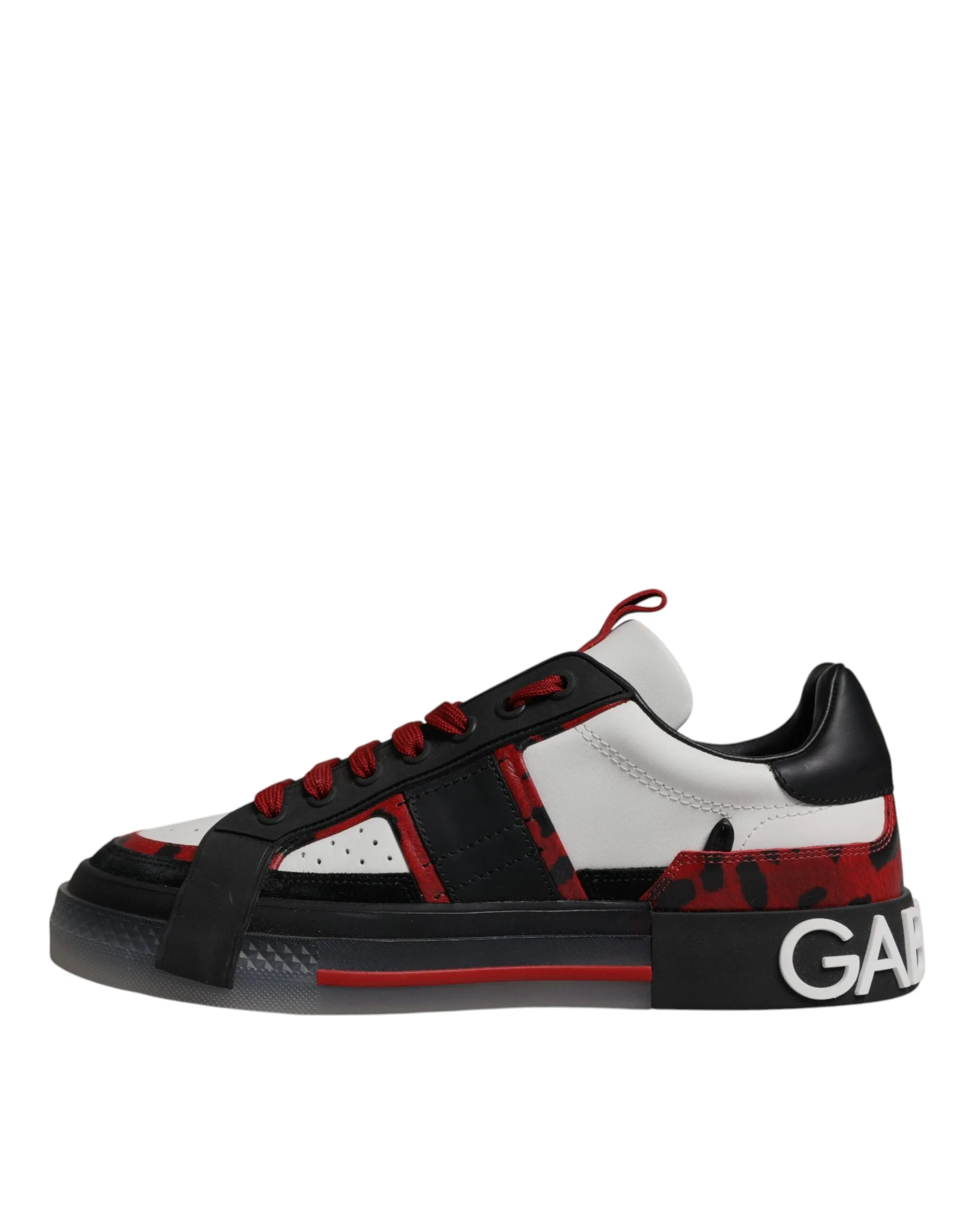 Multicolor Low Top Leopard Men Sneakers Shoes