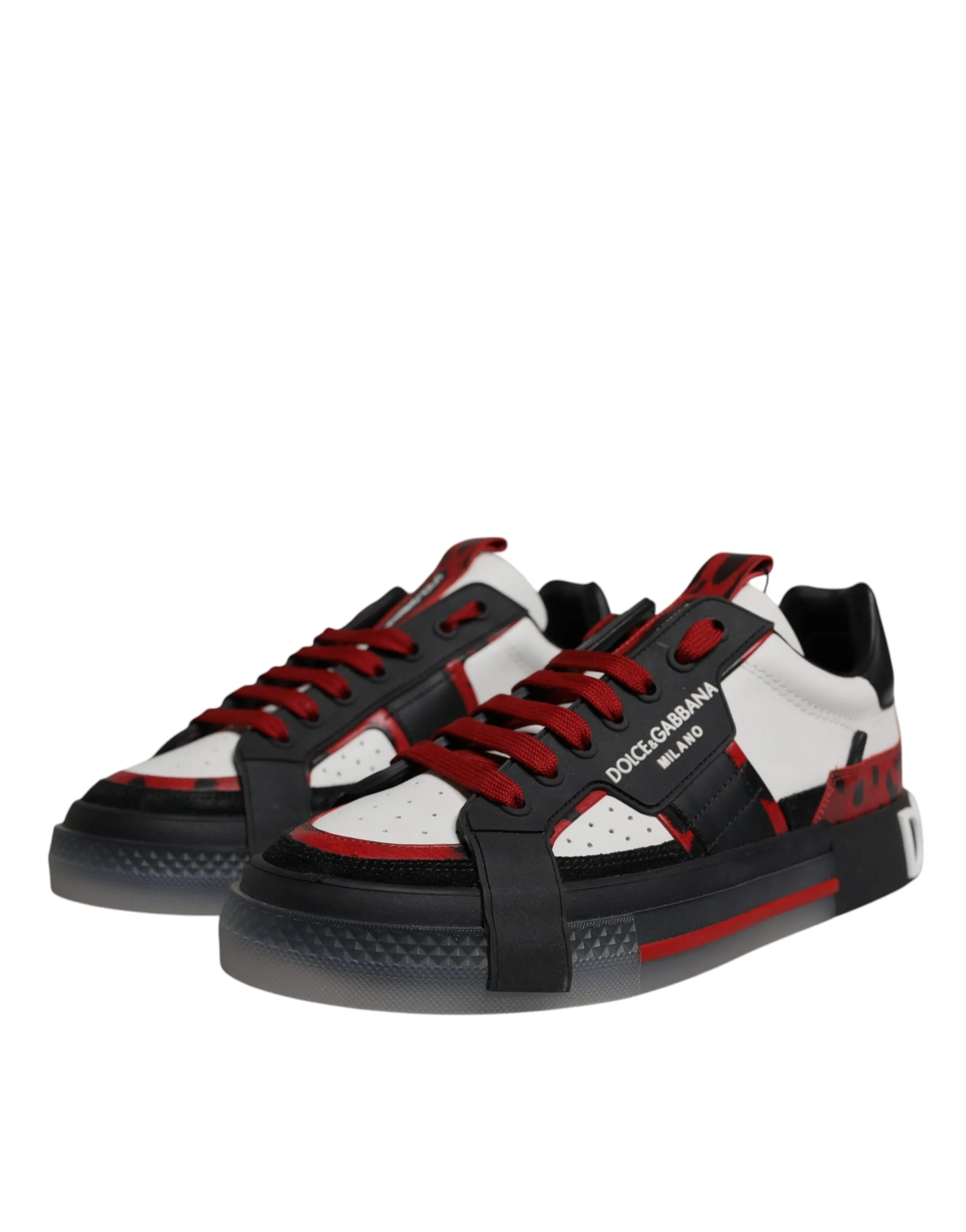 Multicolor Low Top Leopard Men Sneakers Shoes