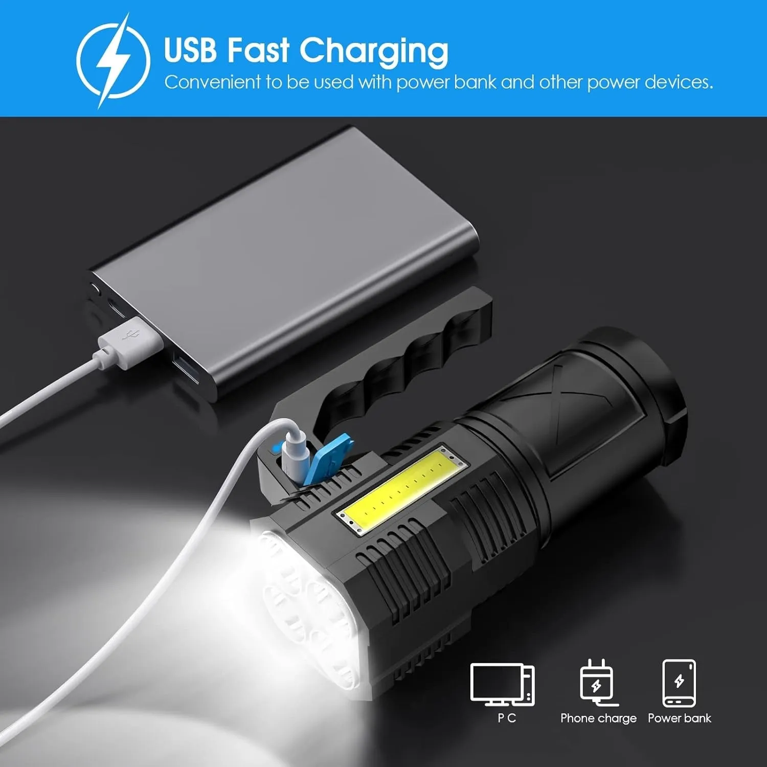 Multifunction Outdoor Flash Light
