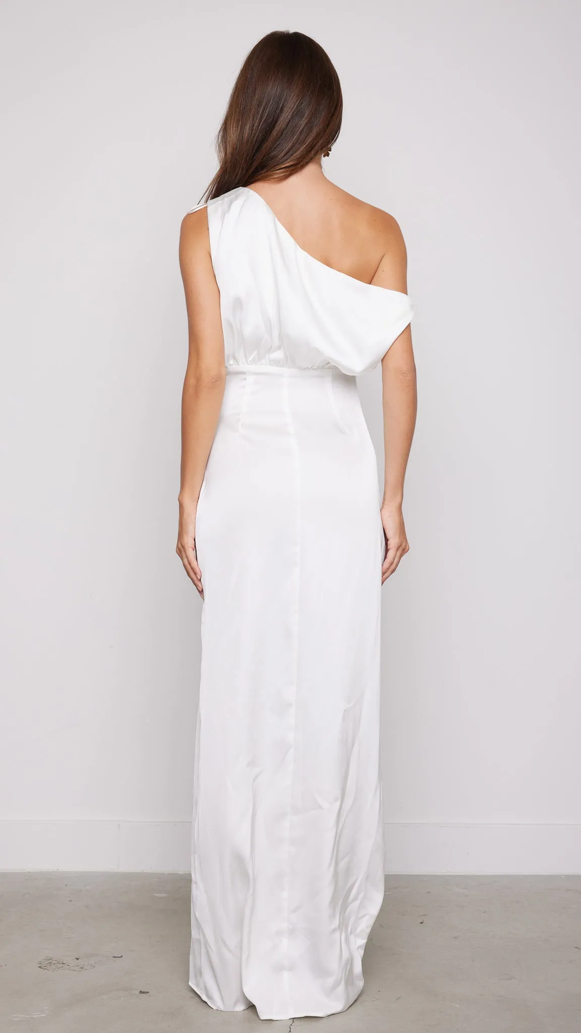 Nadia Maxi Dress in White