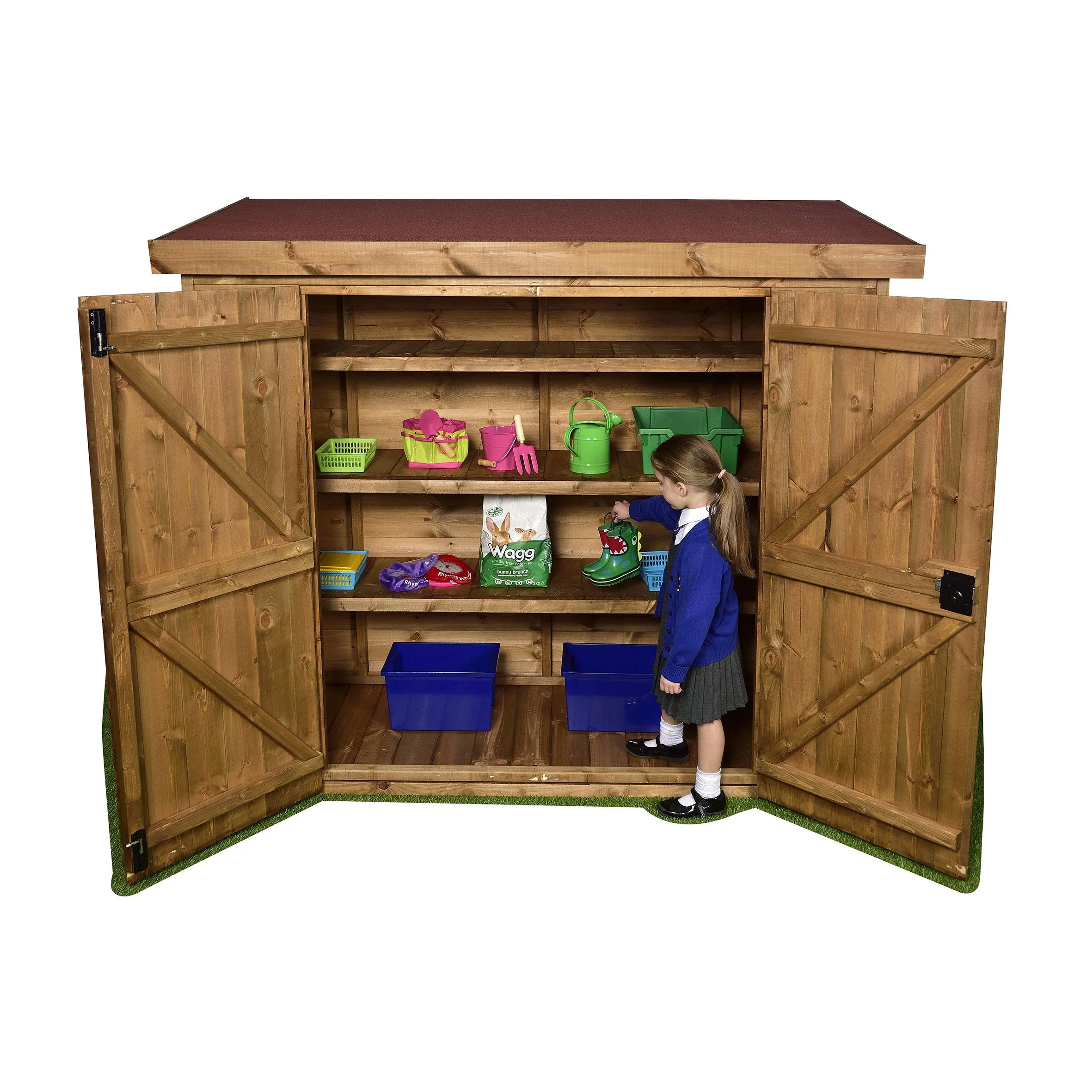 Narrow Storage Shed (without Installation)