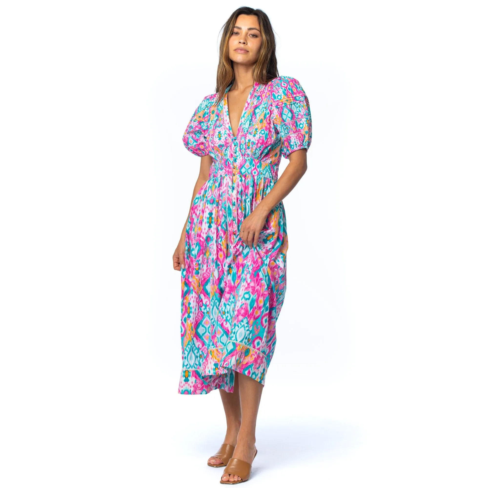 Nayla Ikat Dress