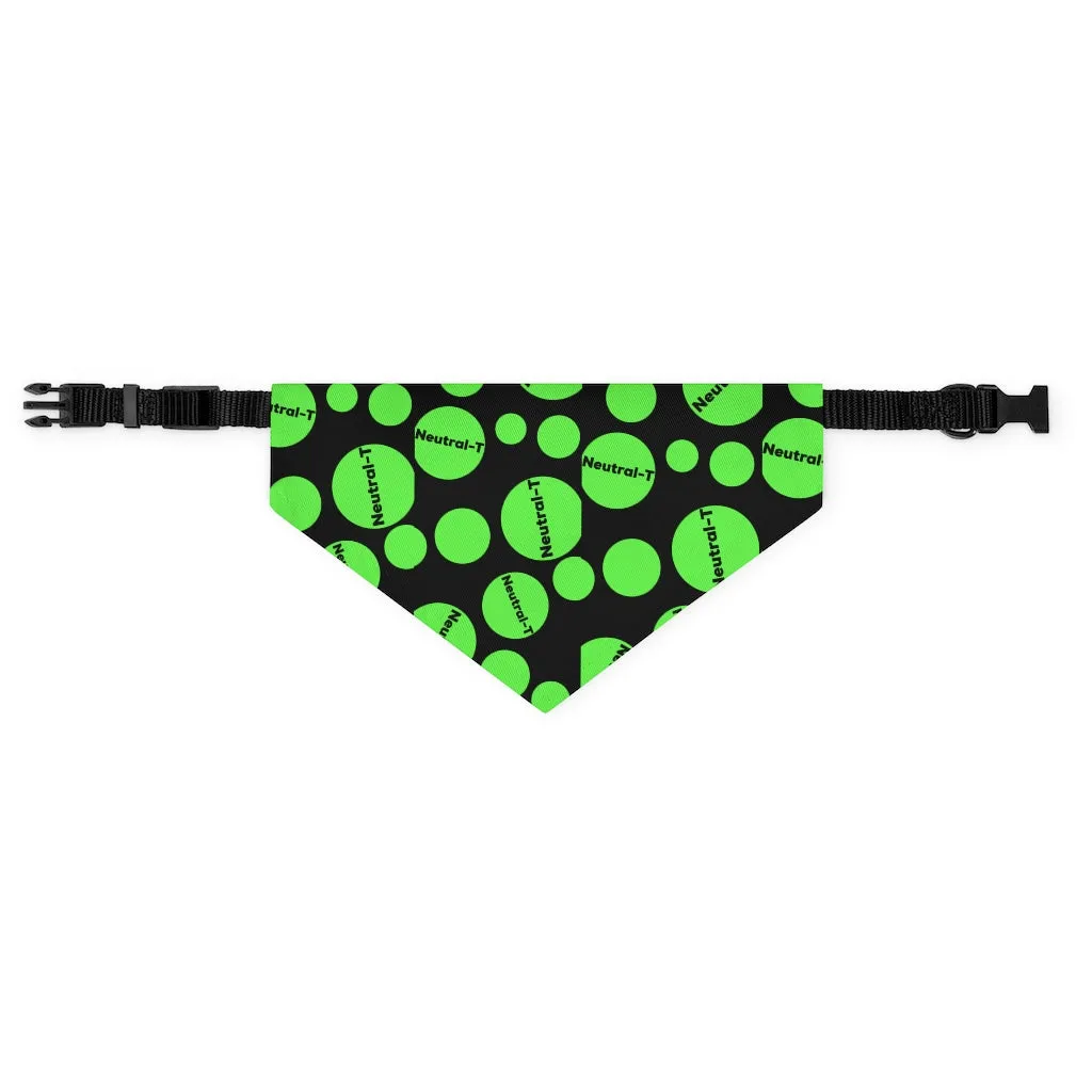 Neon Pet Bandana Collar