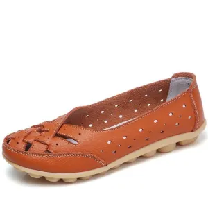 New Arrival Flat Shoes Women Hollow Loafer