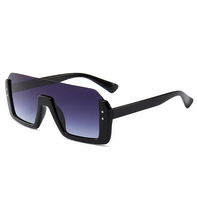 New Fashion Semi Rimless Women Retro Half Frame Sun Glasses