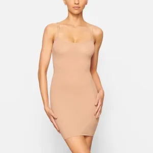 NEW Skims Fits Everybody Slip Dress Ochre