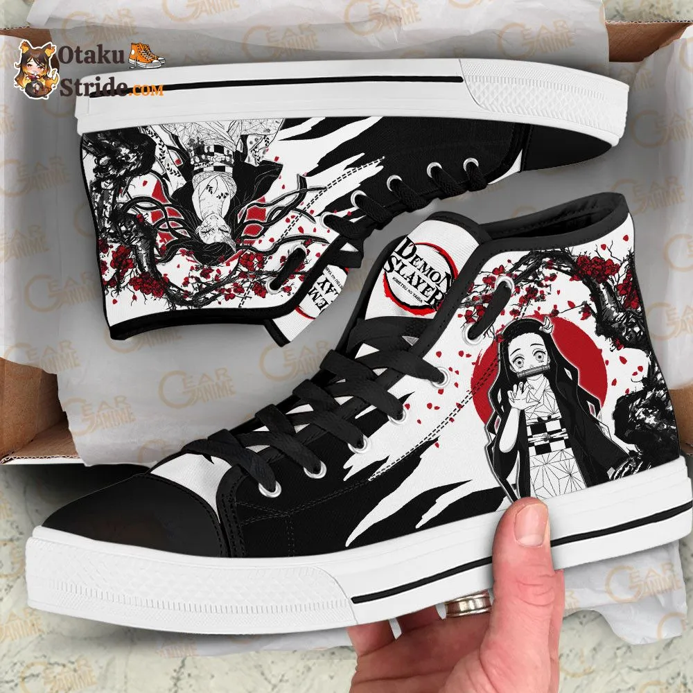 Nezuko High Top Shoes