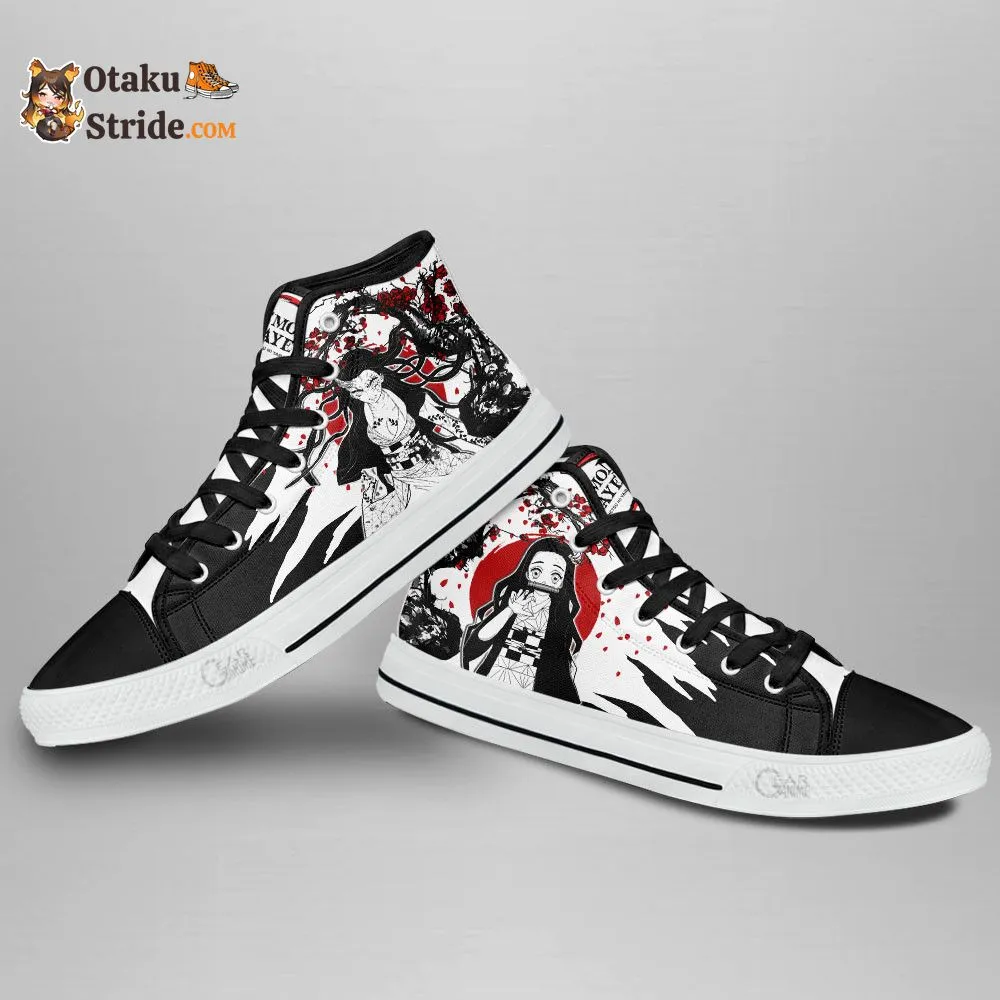 Nezuko High Top Shoes