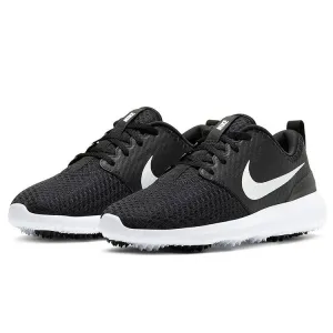Nike Ladies Roshe G Golf Shoes 6.5 Black/White/Metallic White (CD6