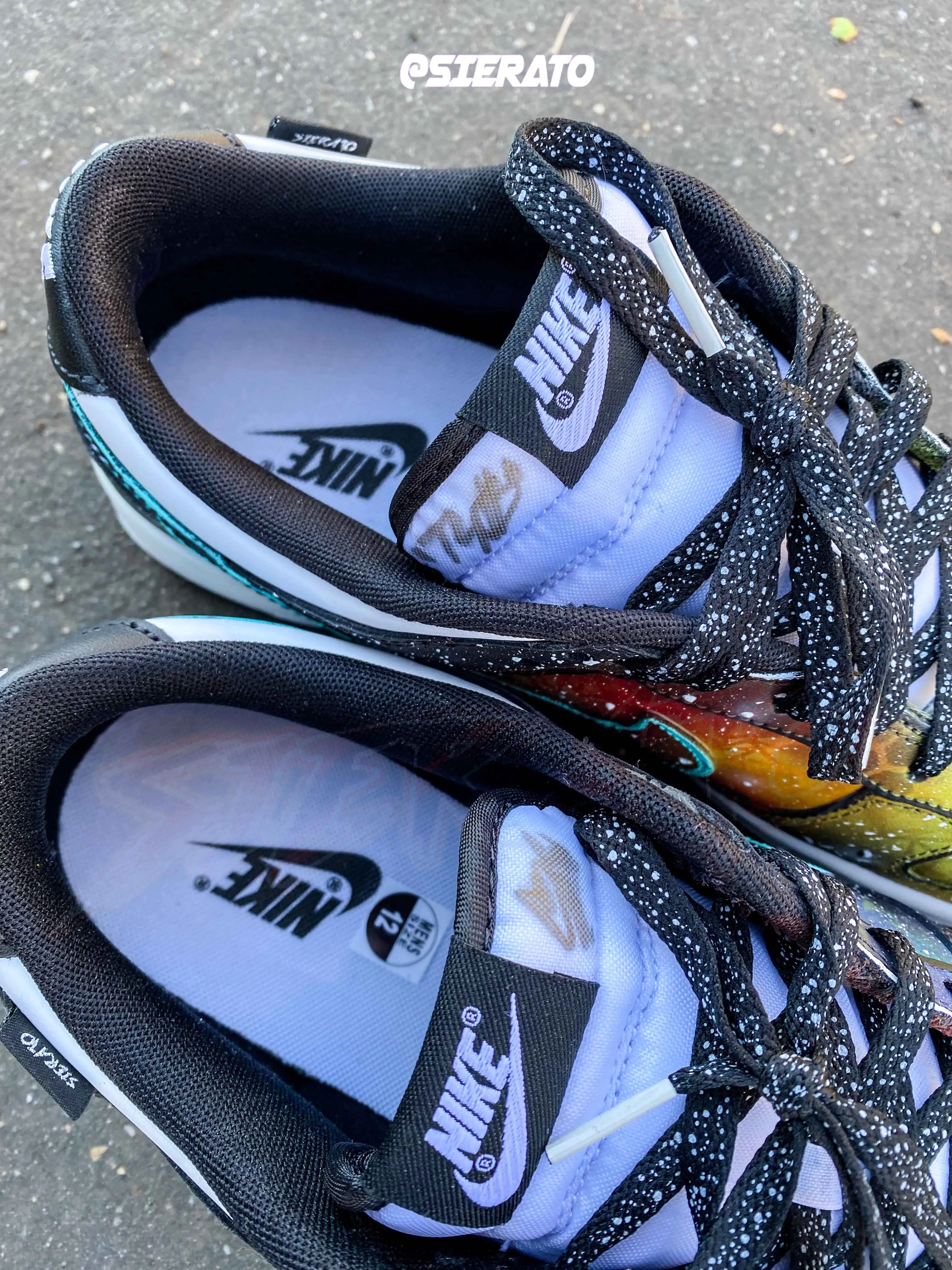 Nike Retro Dunk Lows - Galacti-Dunks by Sierato x Artisan Echelon