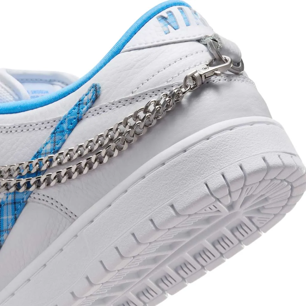 NIKE SB NICOLE HAUSE DUNK LOW PRO - WHITE/UNIVERSITY BLUE-WHITE