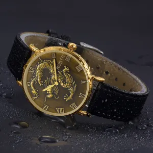 NORTH Fashion Mens Watch with Leather Band