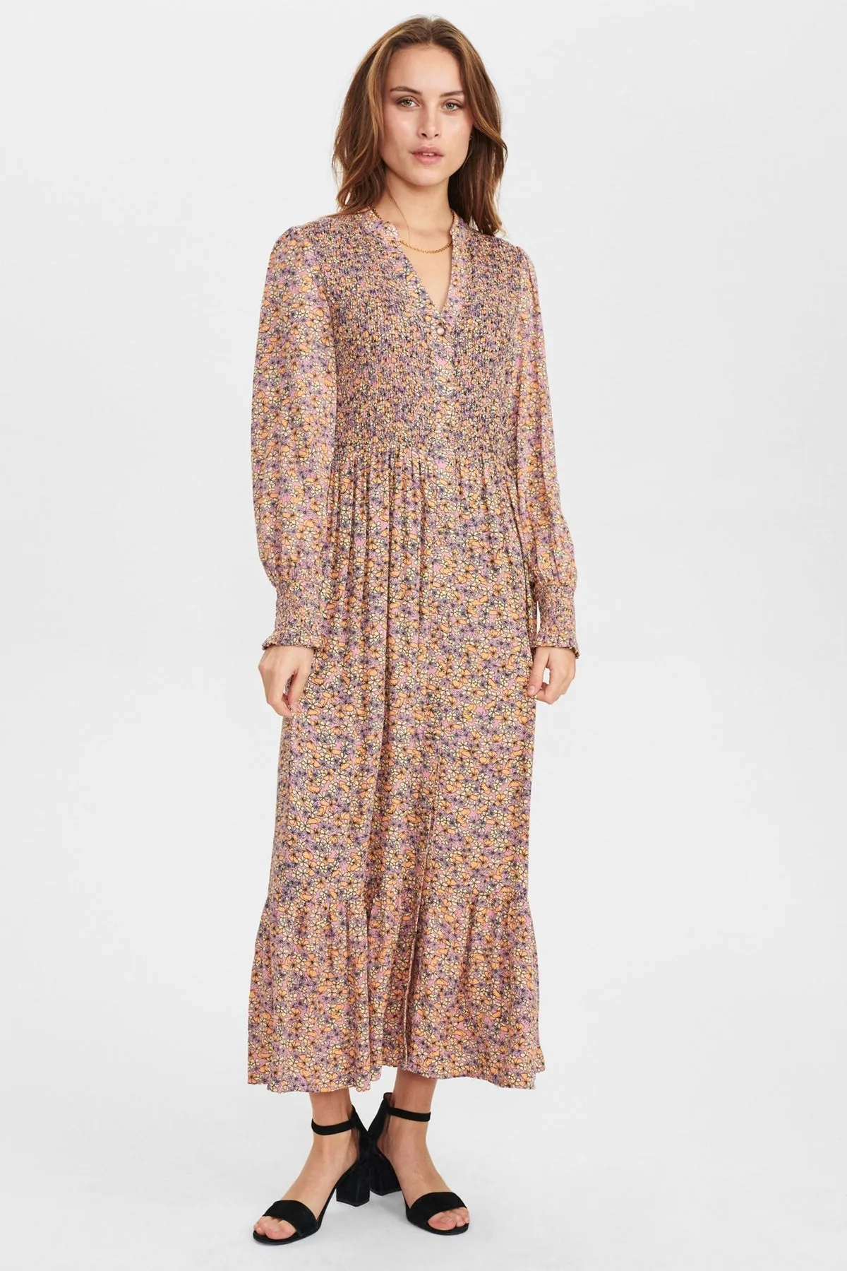 Numph Alma Dress in Lilas