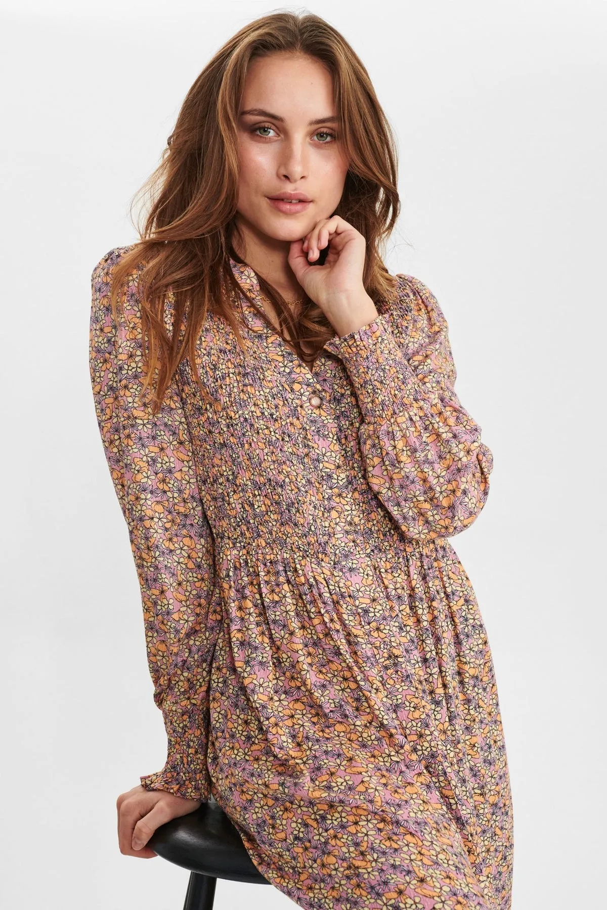 Numph Alma Dress in Lilas