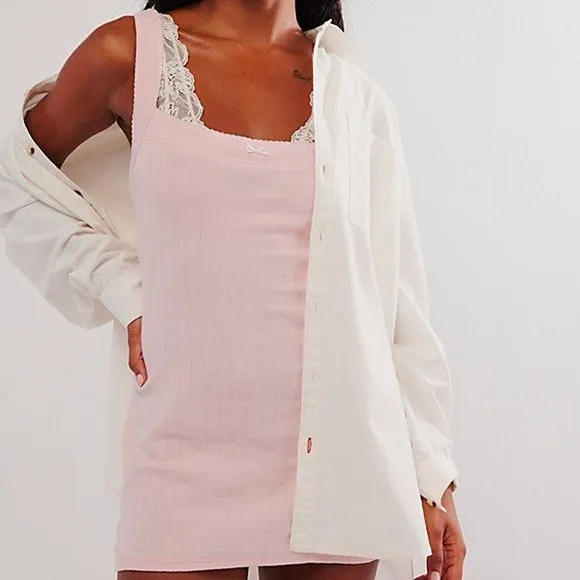 NWOT End Game pointelle nightie by Intimately Free People in size Small