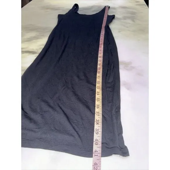 NWT BAR III / Bodycon Scoop-Neck Midi Dress Deep Black Womens Size Small