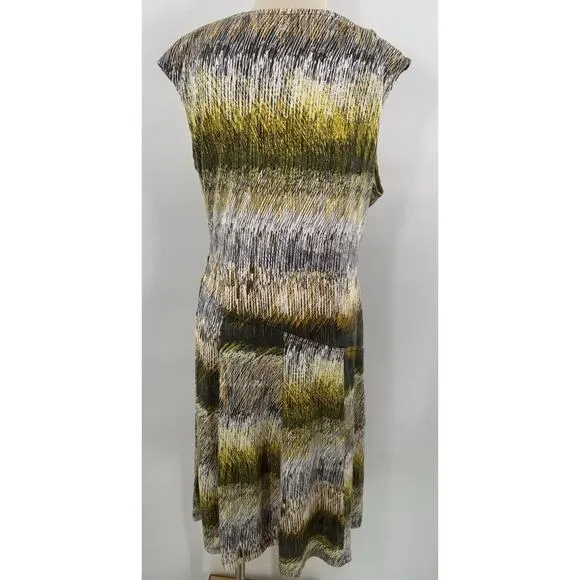NWT Nic And Zoe Multicolor Dress Size Xl
